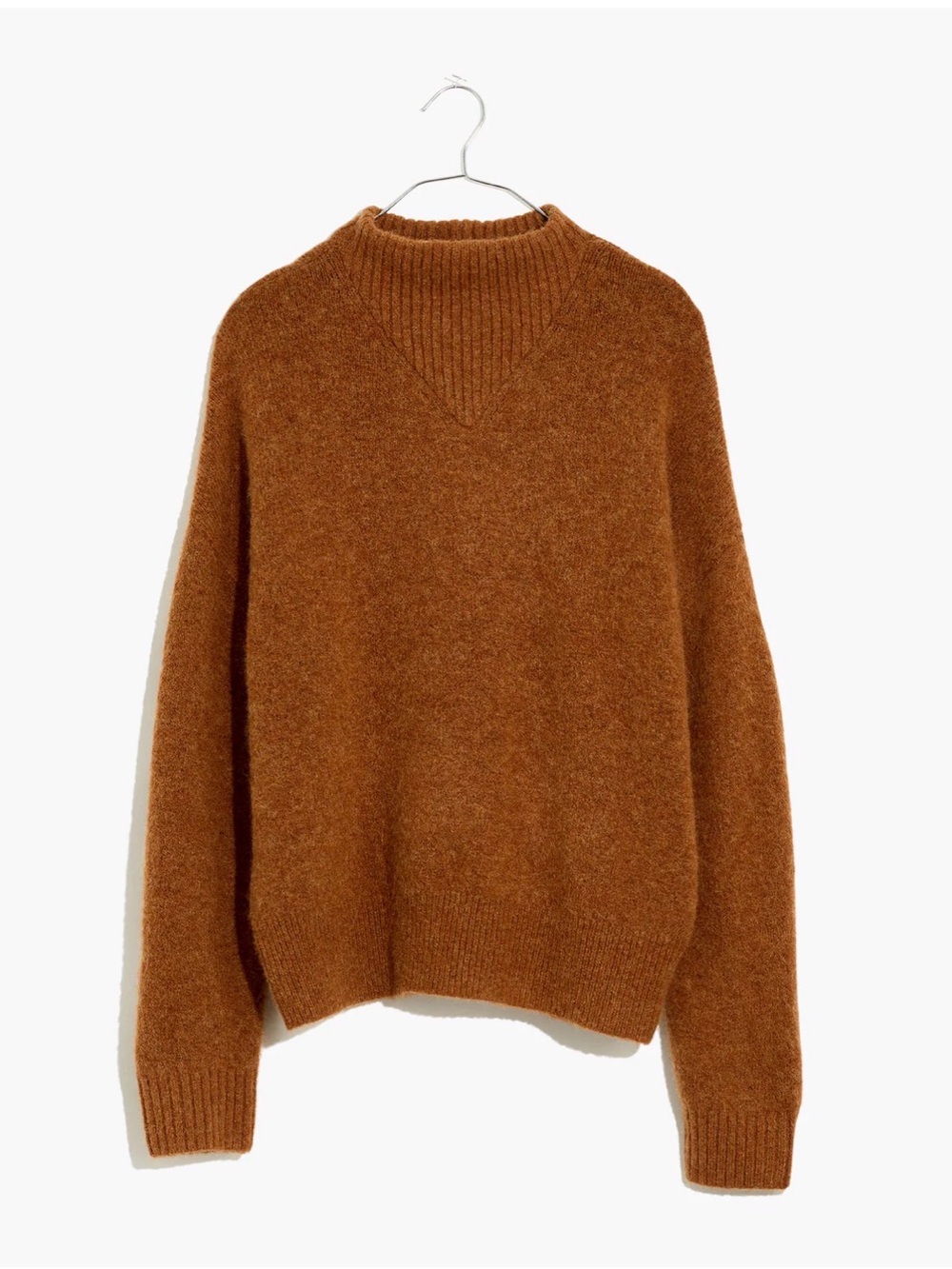NWT Madewell Dillon Mockneck Pullover Sweater